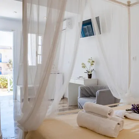 Paros Romantic Retreats-a Step Away From The Beach *